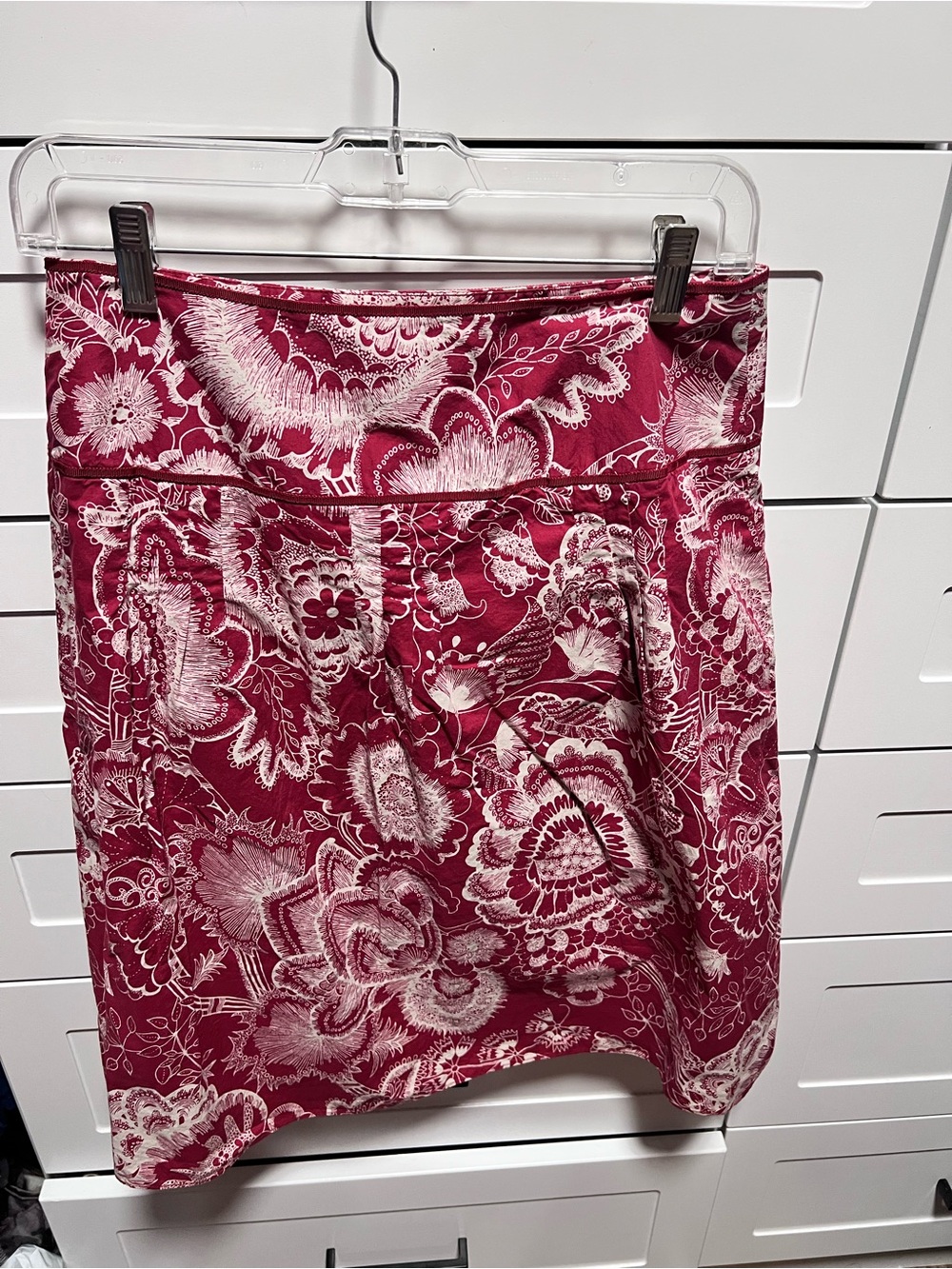 Ann Taylor Red Floral Print Blouse - Picture 6 of 6